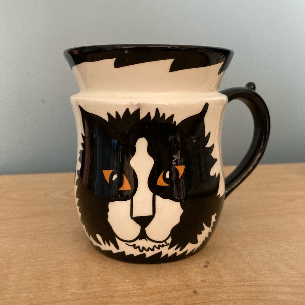 Cats by Nina Lyman Mug Vintage GUC